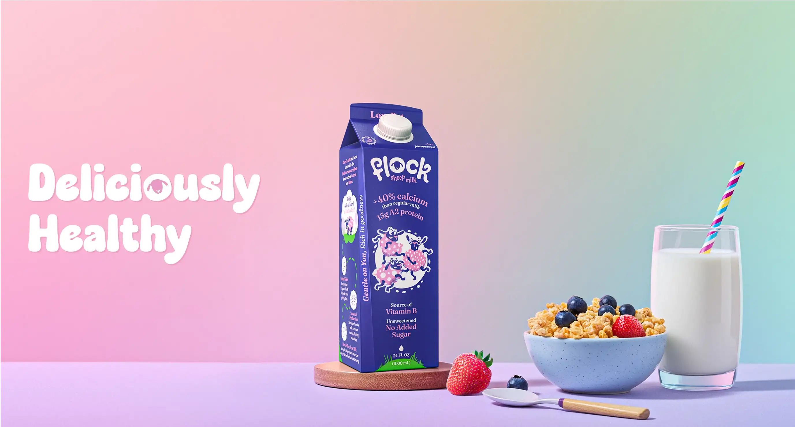 Flock – Organic Sheep Milk & Dairy Alternatives
