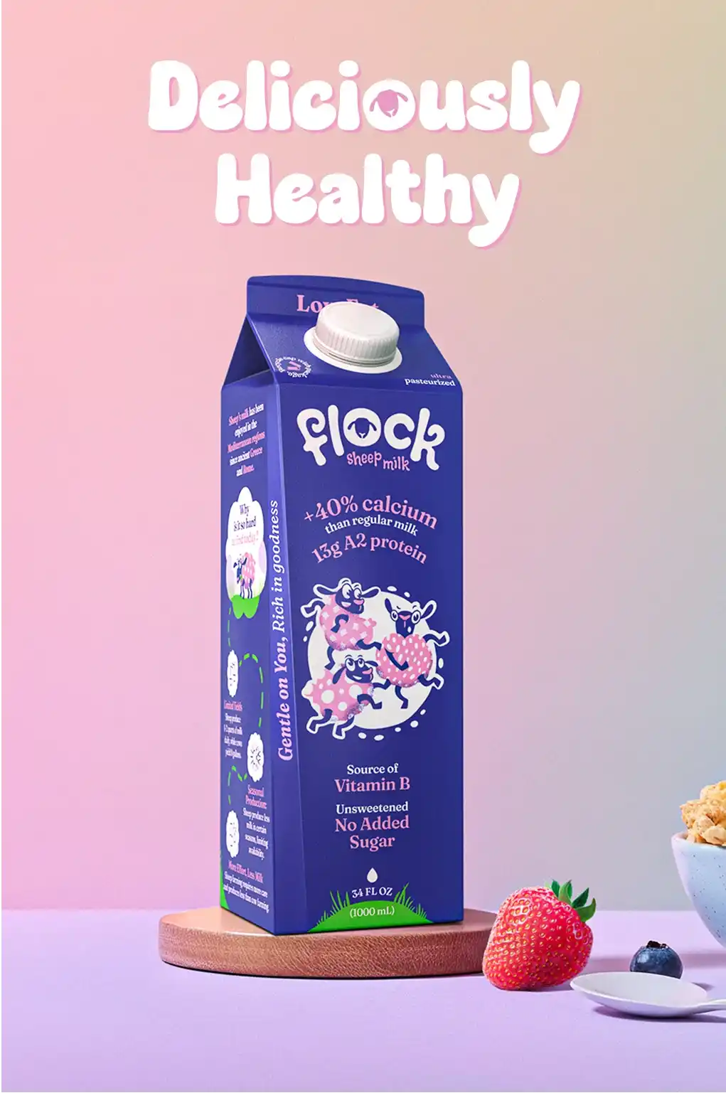Flock – Organic Sheep Milk & Dairy Alternatives